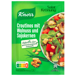 Knorr Salatkrönung Croutinos mit Walnuss Croutons 25 g